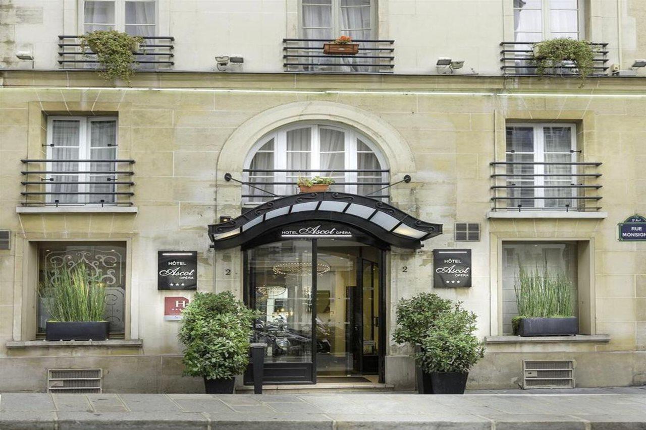 Hotel Ascot Opera Párizs Kültér fotó